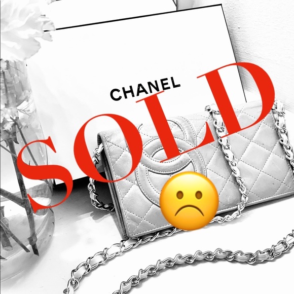 CHANEL Handbags - 🌹SOLD🌹Chanel Long Cambon Quilted Wallet